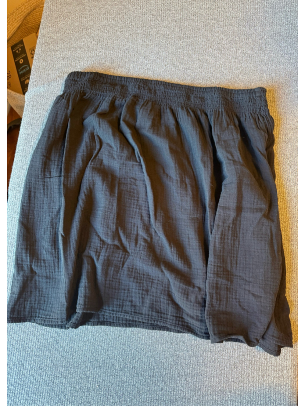 Women's J.Crew Black Gauze Skirt Size L